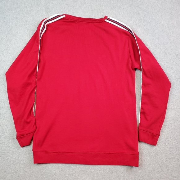 Supreme Sweatshirt Men's Small Red Lightweight Center Logo - Picture 9 of 12